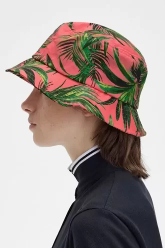 Bob imprimé palmier pour femme