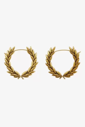 Boucles d&rsquo;oreilles couronne de laurier Bijoux pour femmes
