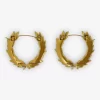 Boucles d&rsquo;oreilles couronne de laurier Bijoux pour femmes