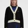 Cardigan boutonné pour femme