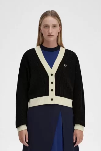 Cardigan boutonné pour femme