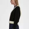 Cardigan boutonné pour femme