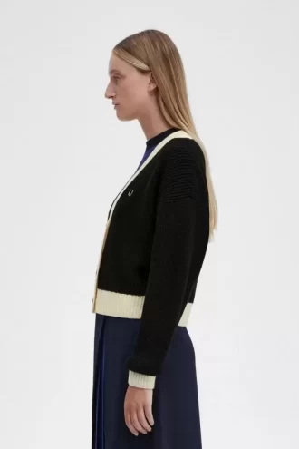 Cardigan boutonné pour femme
