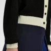 Cardigan boutonné pour femme