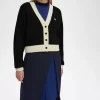 Cardigan boutonné pour femme