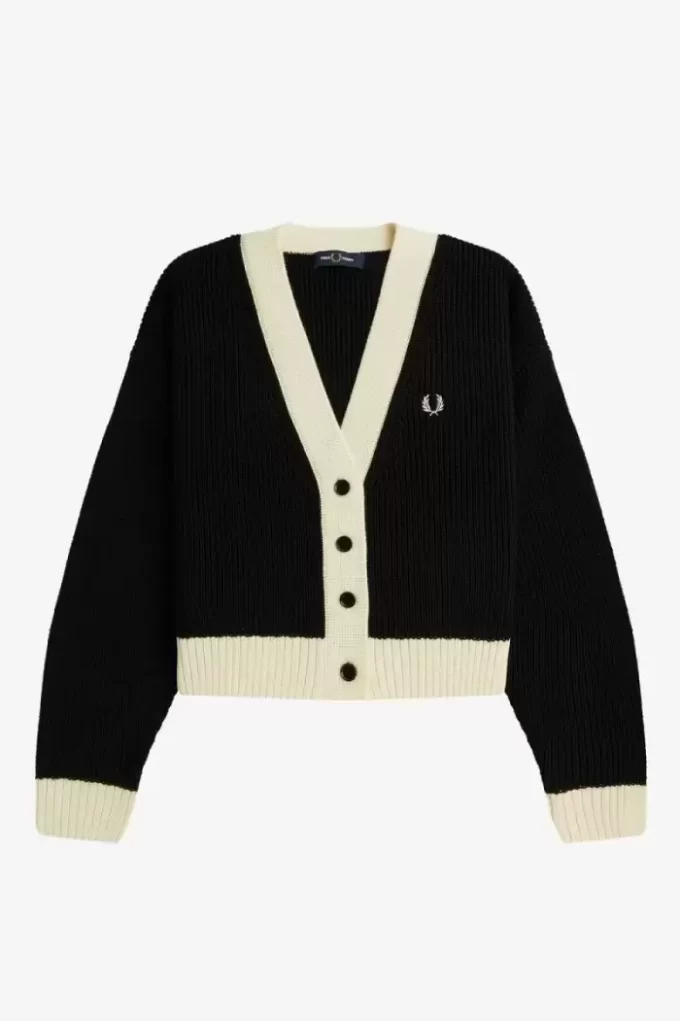 Cardigan boutonné pour femme