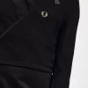 Cardigan cache-cœur en maille ajourée pour femme