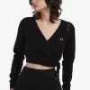 Cardigan cache-cœur pour femme