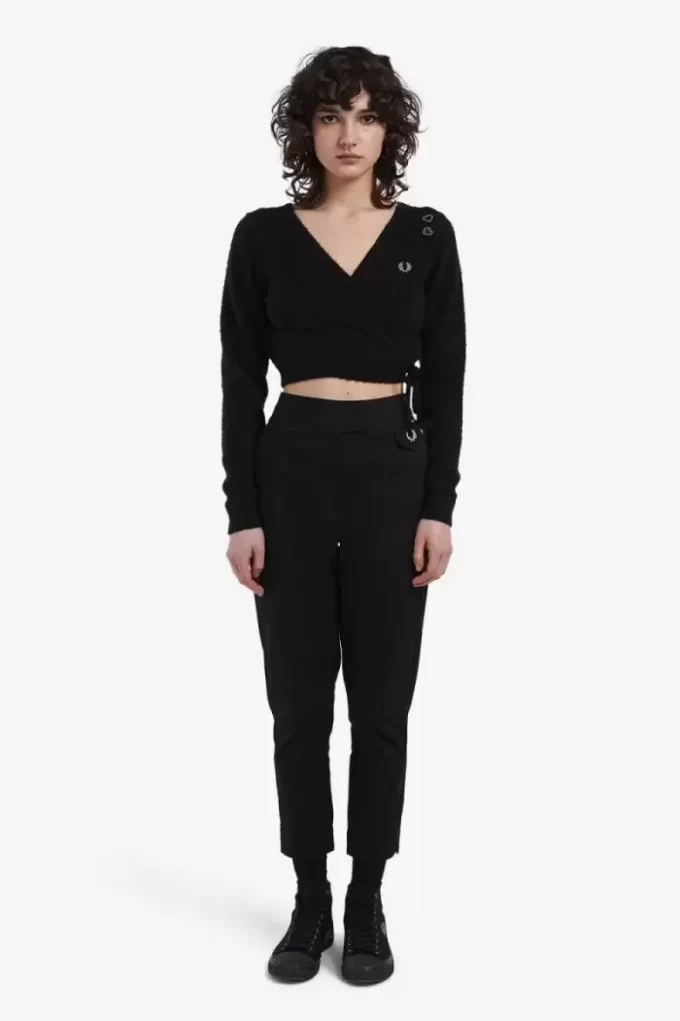 Cardigan cache-cœur pour femme
