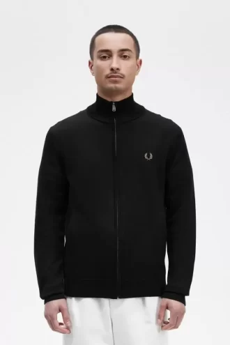 Cardigan classique zippé pour homme