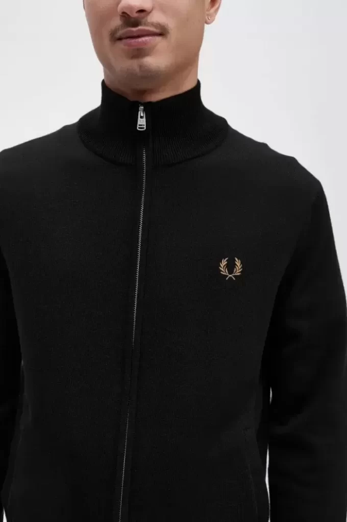 Cardigan classique zippé pour homme