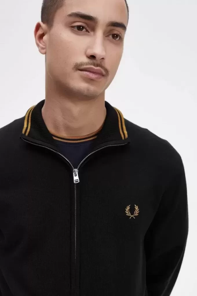 Cardigan classique zippé pour homme