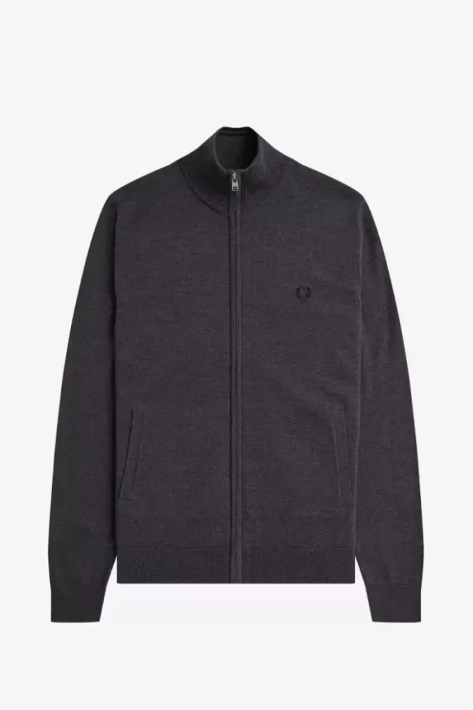 Cardigan classique zippé pour homme