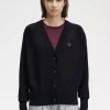 Cardigan col V pour femme