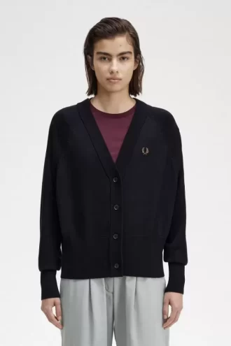 Cardigan col V pour femme