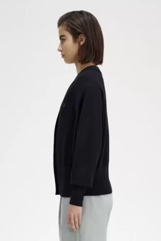 Cardigan col V pour femme