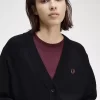 Cardigan col V pour femme