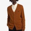Cardigan en tricot texturé à chevrons