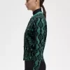 Cardigan femme à imprimé serpent