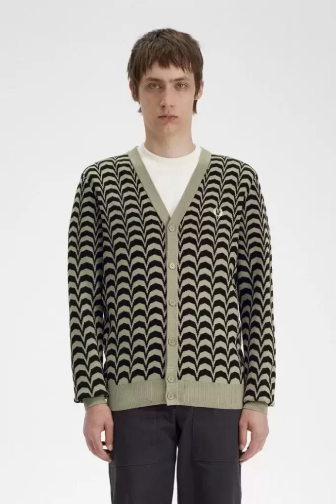 Cardigan Jacquard pour homme