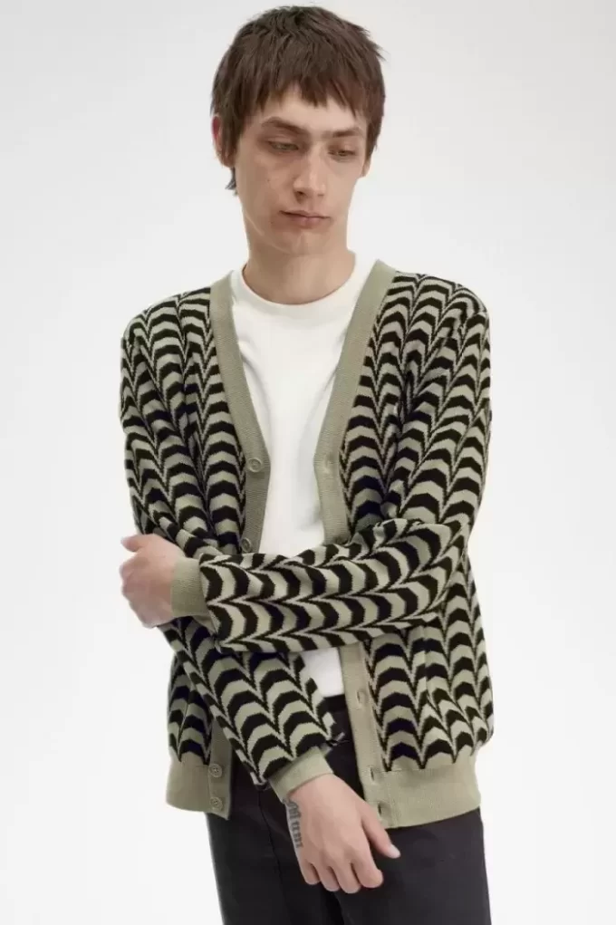 Cardigan Jacquard pour homme