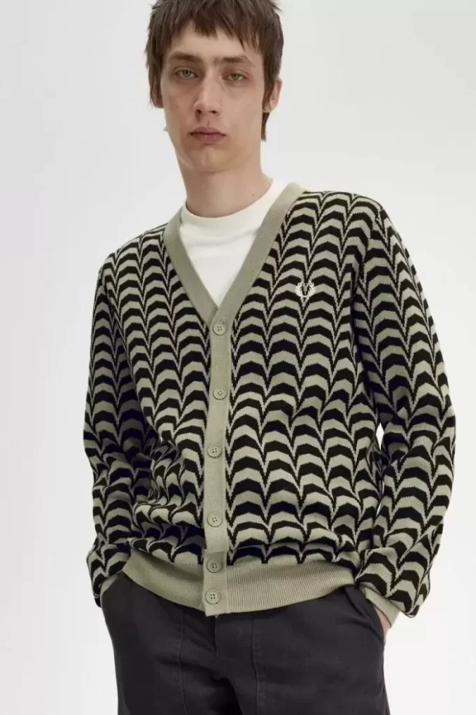 Cardigan Jacquard pour homme