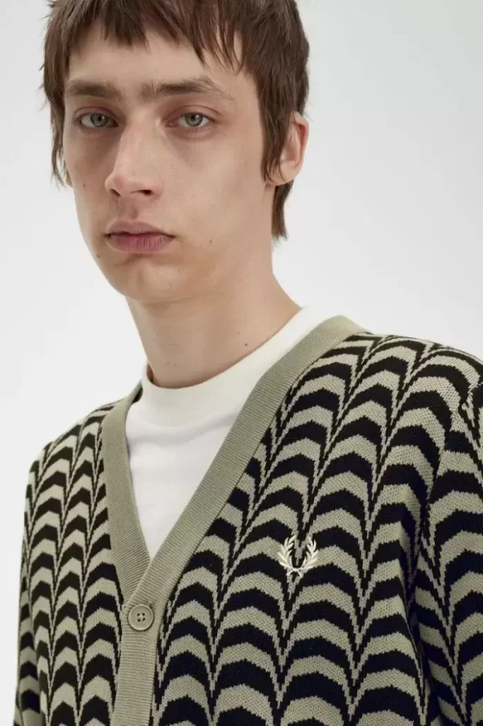 Cardigan Jacquard pour homme