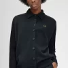 Cardigan à manches transparentes pour femme