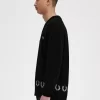 Cardigan pour homme avec bordure en couronne de laurier