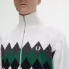 Cardigan pour hommes en diamant intarsia