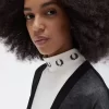 Cardigan transparent à col en V pour femme