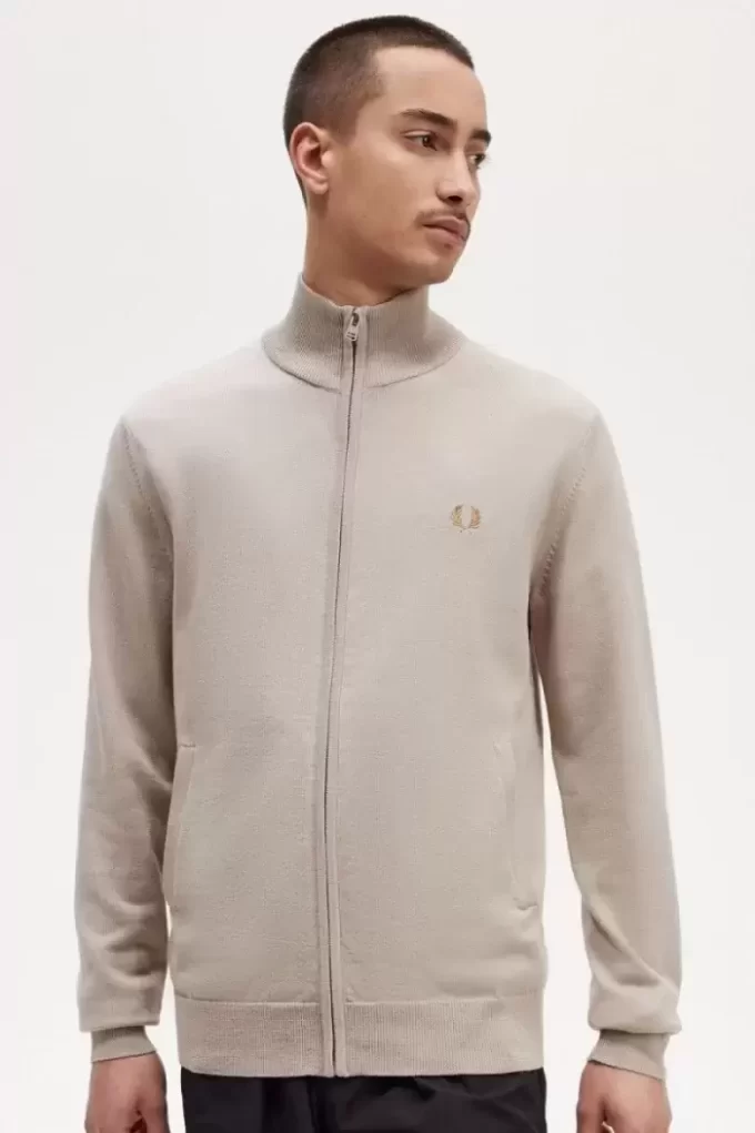 Cardigan zippé pour homme