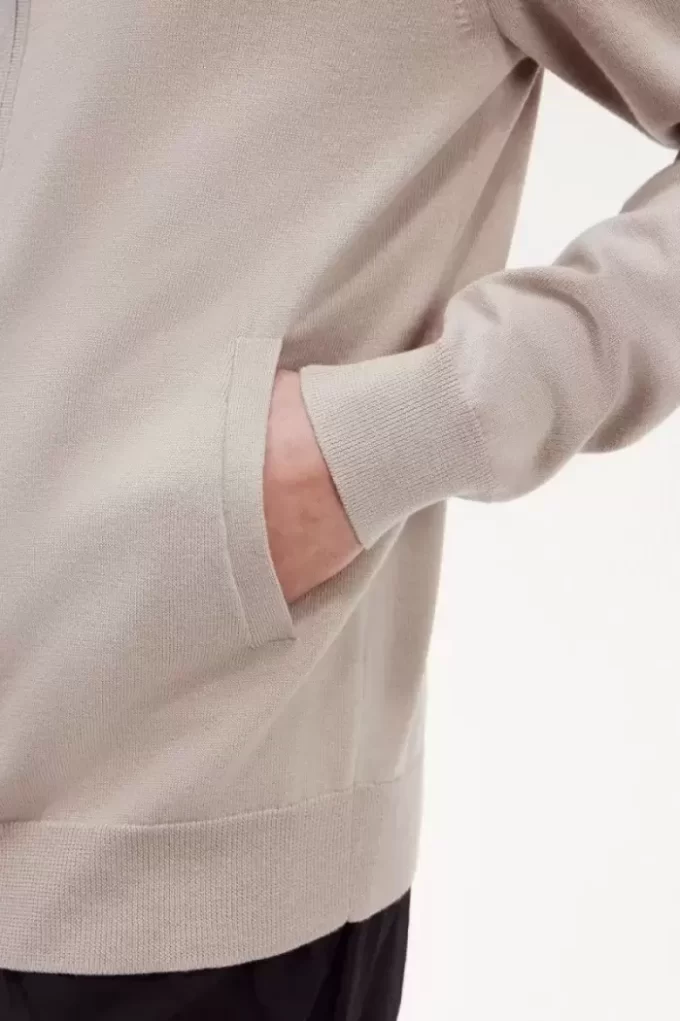 Cardigan zippé pour homme