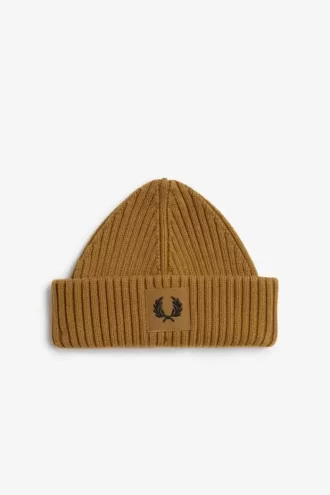 Casquettes côtelées pour hommes avec patch de marque