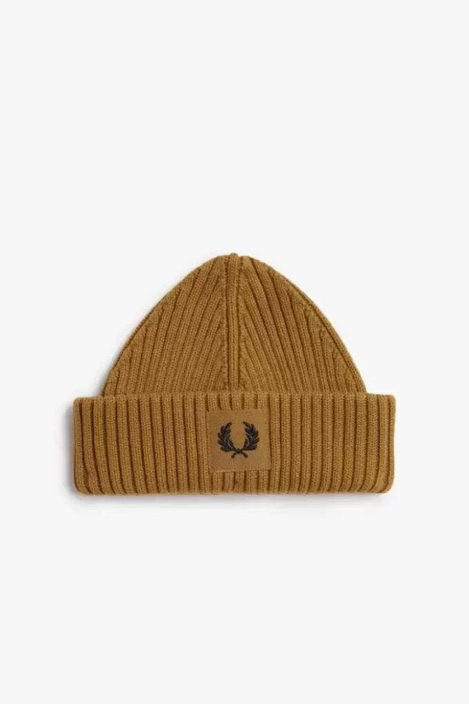 Casquettes côtelées pour hommes avec patch de marque