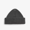Casquettes côtelées pour hommes avec patch de marque