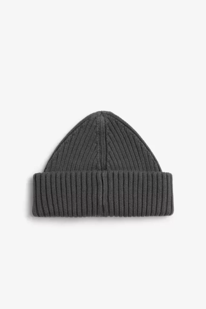 Casquettes côtelées pour hommes avec patch de marque