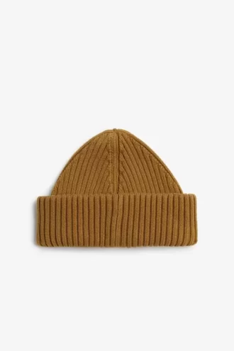 Casquettes côtelées pour hommes avec patch de marque