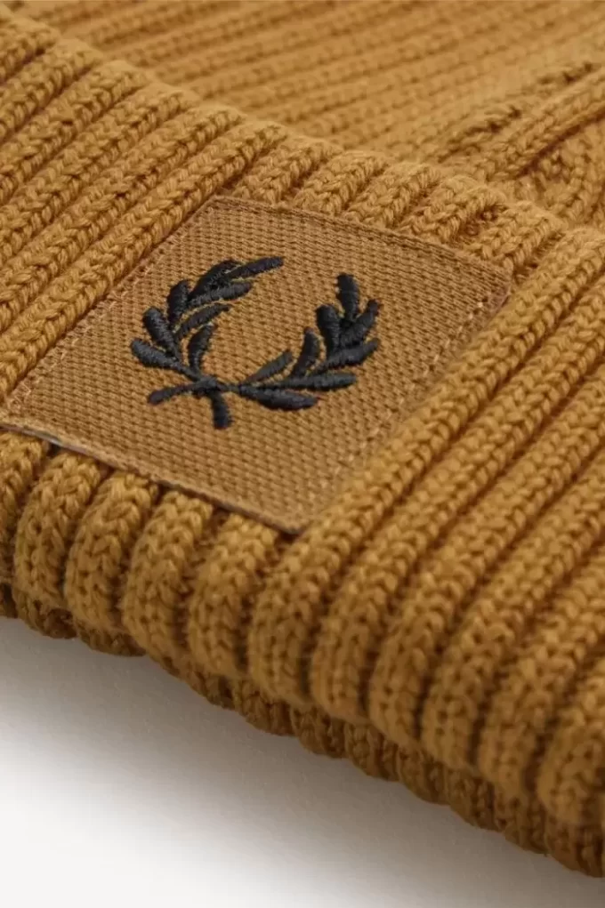 Casquettes côtelées pour hommes avec patch de marque