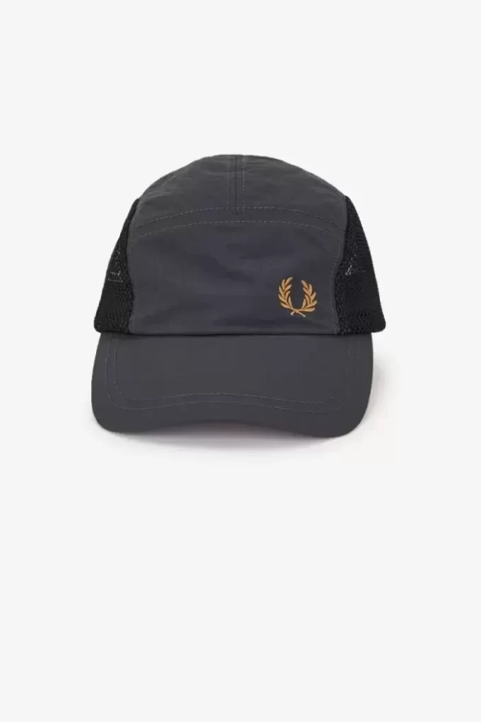 Casquettes pour hommes en maille de nylon froissée