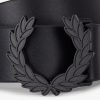 Ceintures en cuir avec couronne de laurier