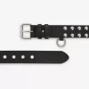 Ceintures en cuir cloutées pour hommes