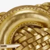 Ceintures en cuir tressé pour femmes