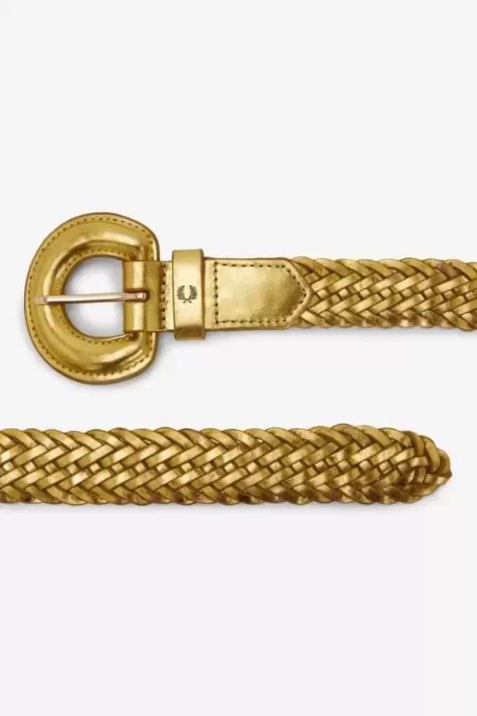 Ceintures en cuir tressé pour femmes
