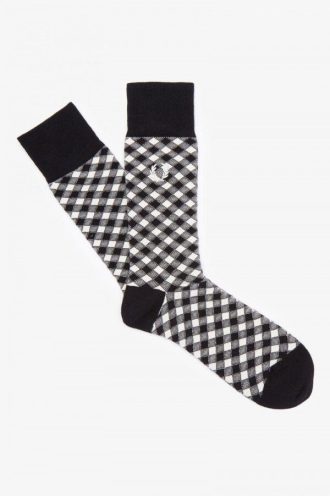 Chaussettes à carreaux Fred Perry