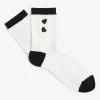 Chaussettes pour femmes en forme de cœur