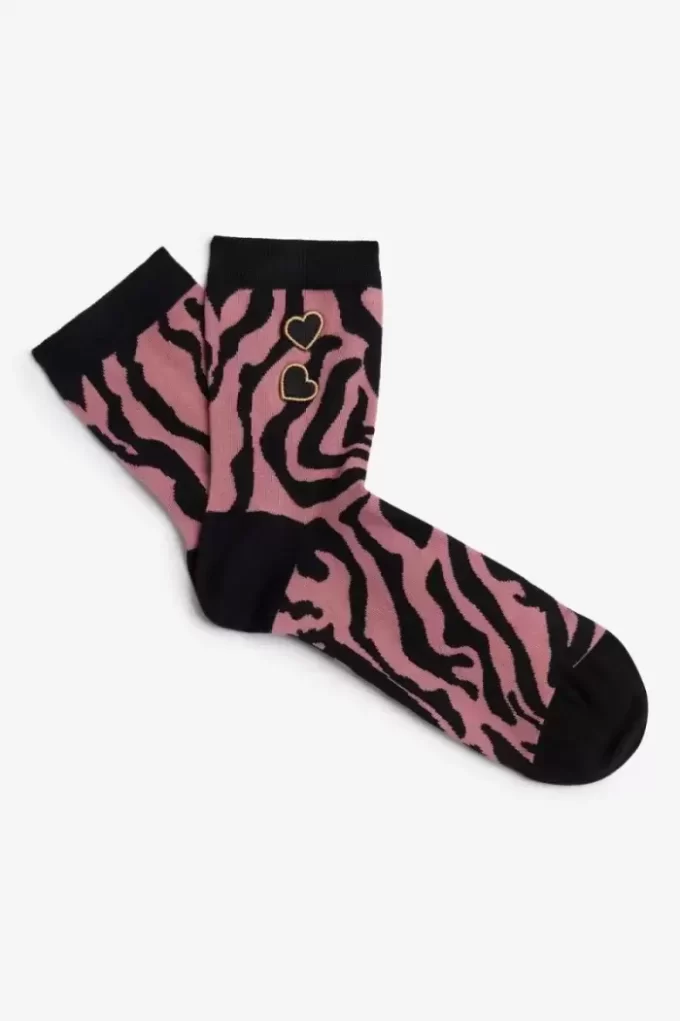 Chaussettes pour femmes à imprimé Amy