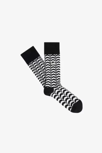 Chaussettes pour hommes à imprimé abstrait