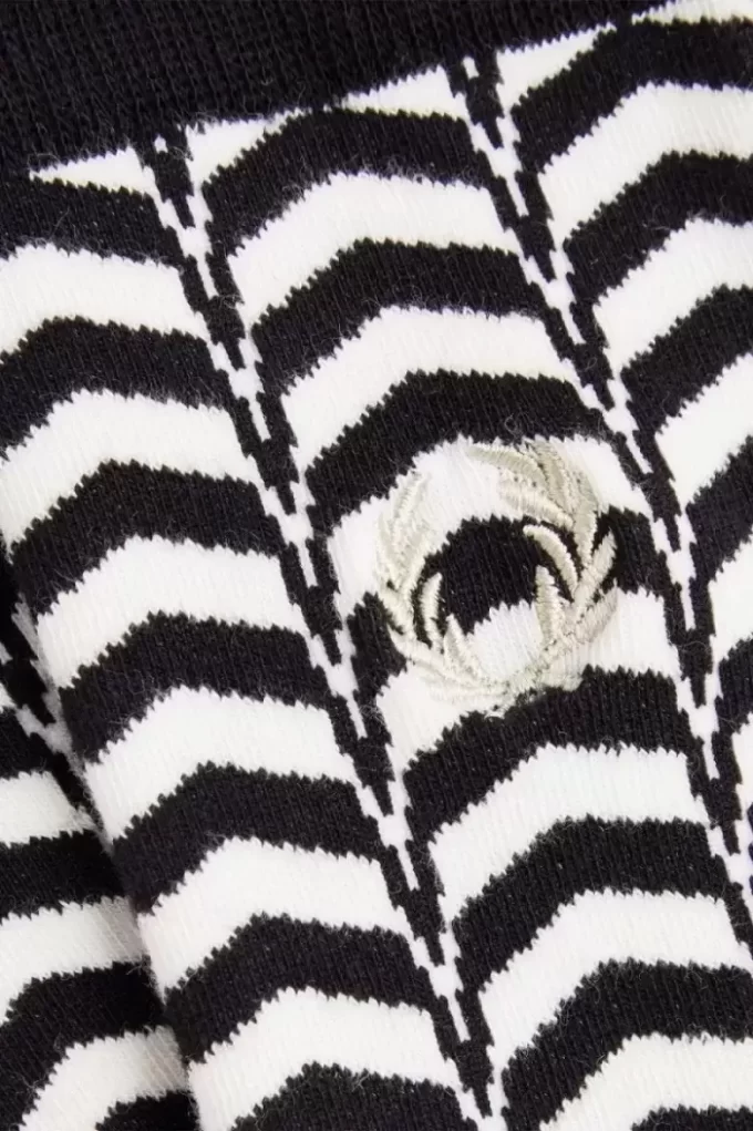 Chaussettes pour hommes à imprimé abstrait