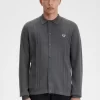 Chemise boutonnée en tricot pour homme